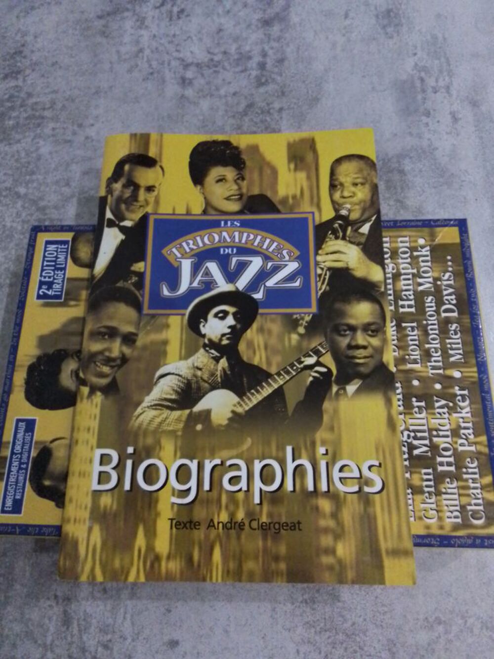 Coffret complet de 20 CD "les triomphes du Jazz" CD et vinyles