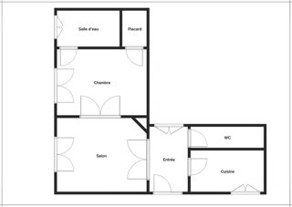  Appartement à vendre 2 pièces 47 m²