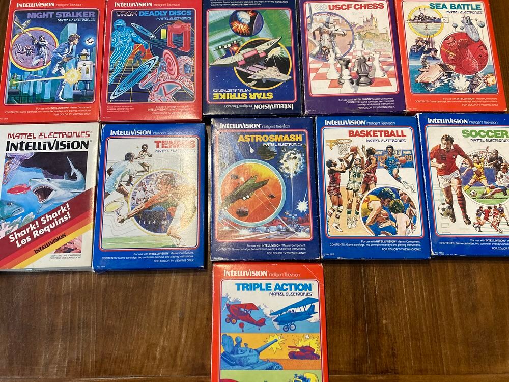 console Mattel intelevision vintage Consoles et jeux vidéos