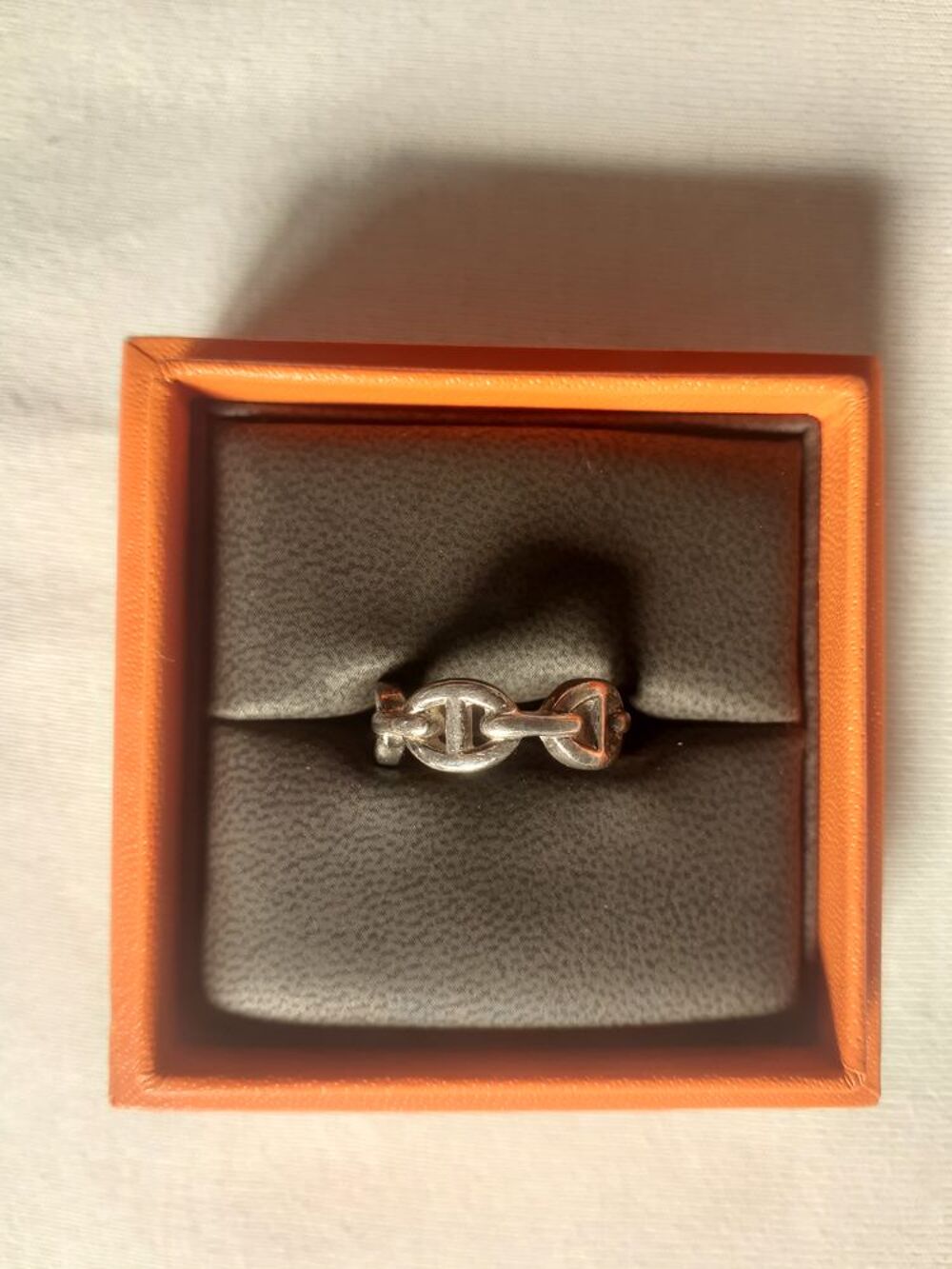 Bague hermes enchainee argent Bijoux et montres