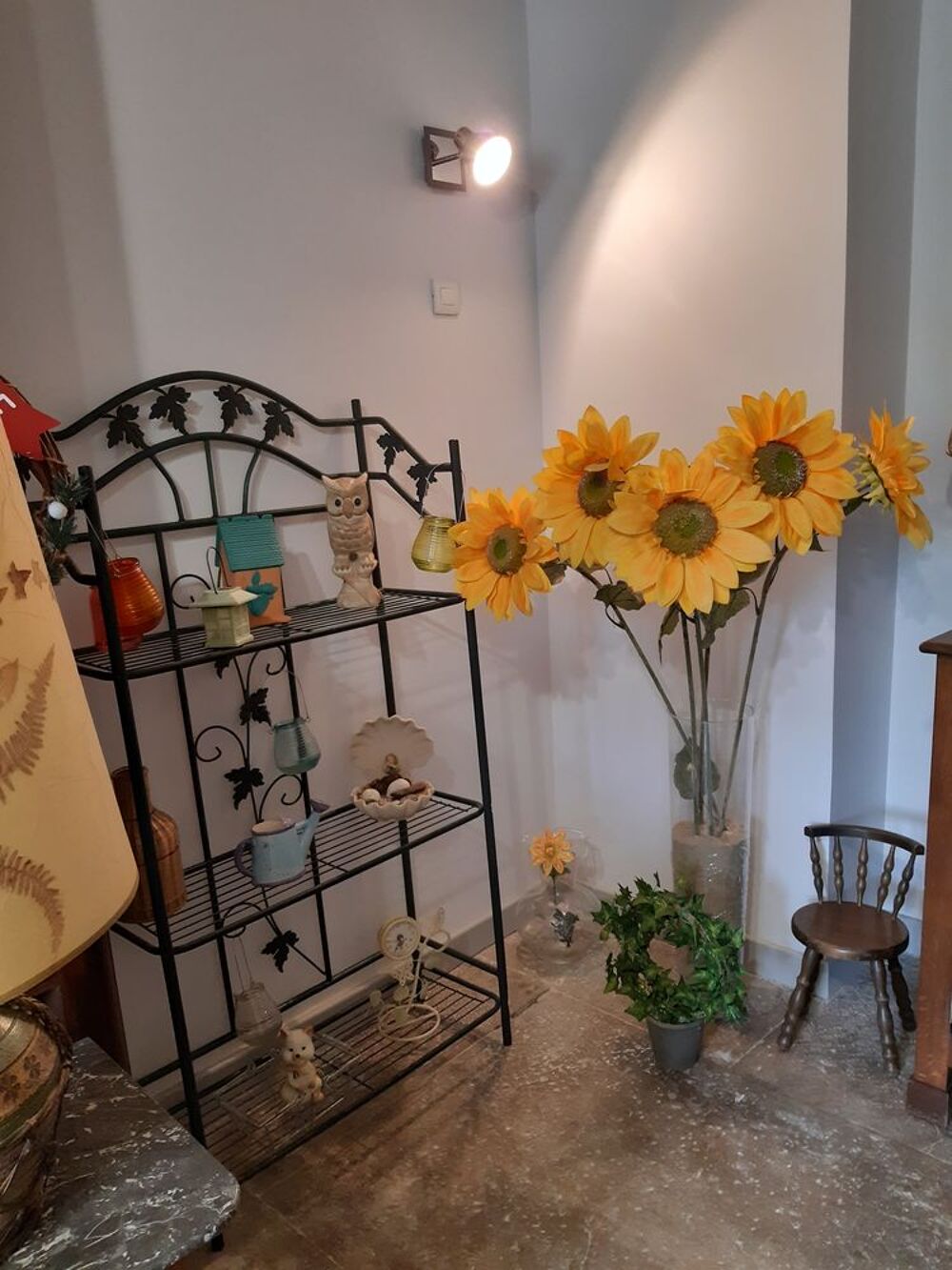 
Grands Tournesols Synth&eacute;tiques 150 cm. Décoration