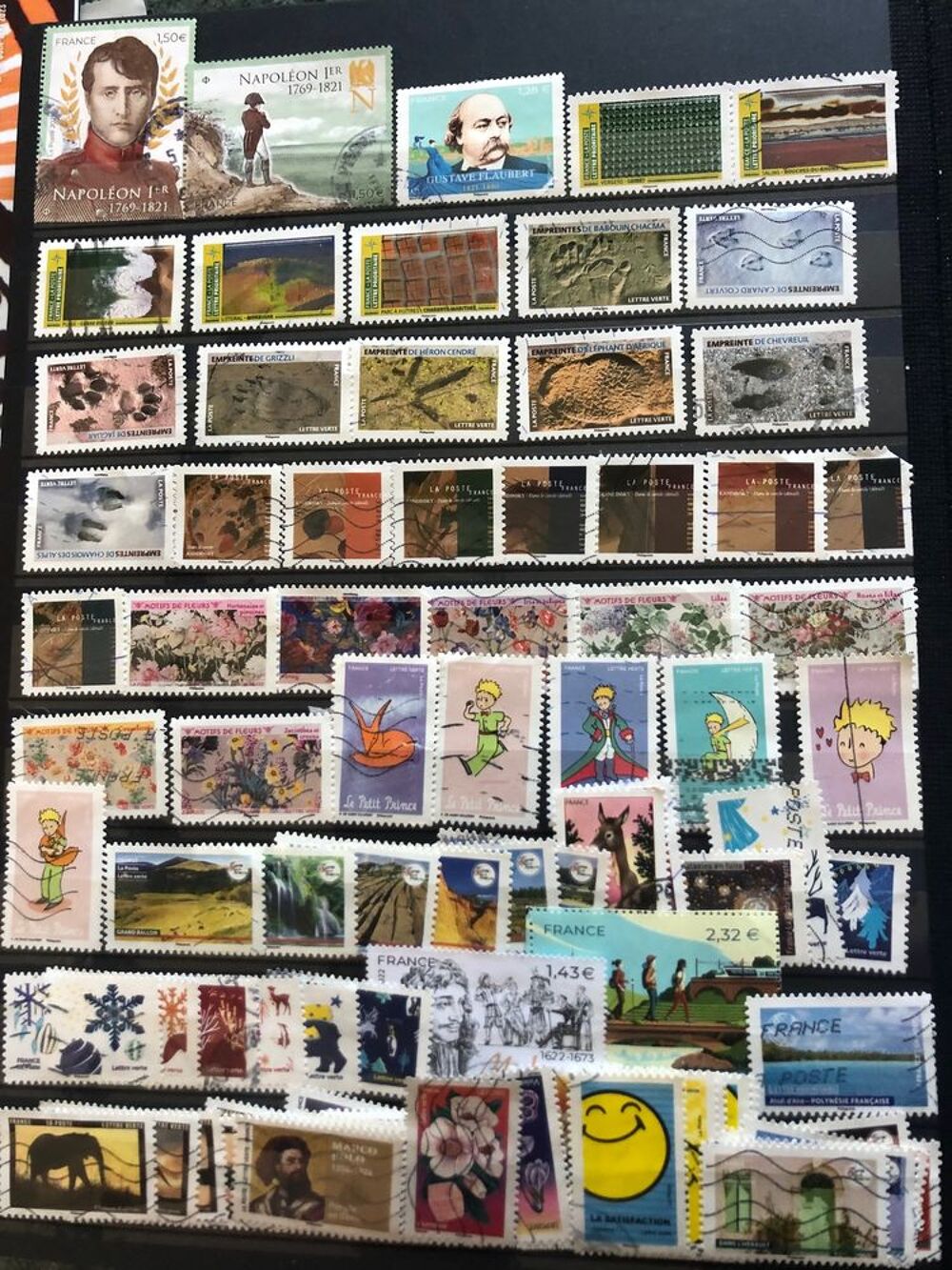 lot de 519 Timbres de France p&eacute;riode de 2002 &agrave; mi 2022 