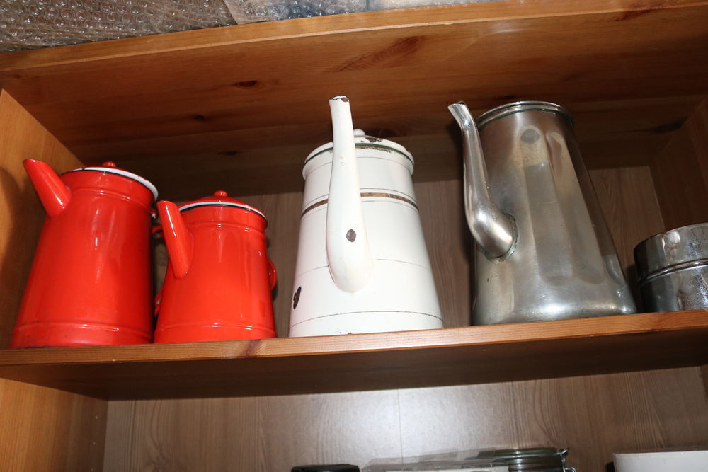 lot de 4 cafeti&egrave;res
Décoration