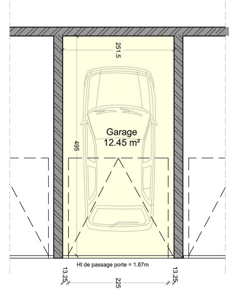  Parking / Garage  louer 13 m