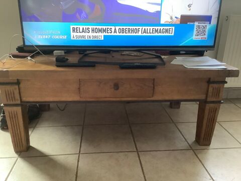 Table basse ch�ne massif 180 Ch�cy (45)