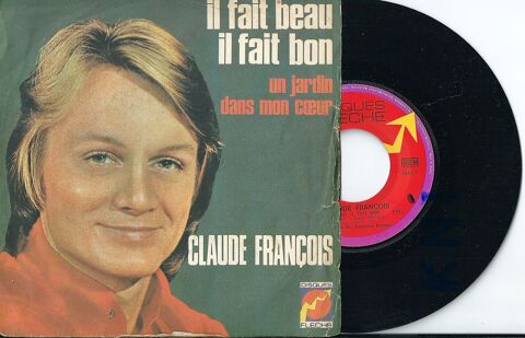 Vinyle 45 T Claude Fran�ois 1971 6 Tours (37)