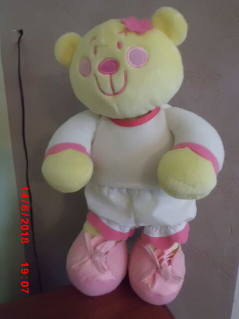 Ours Jaune Et Rose Bruin  16 Oignies (62)