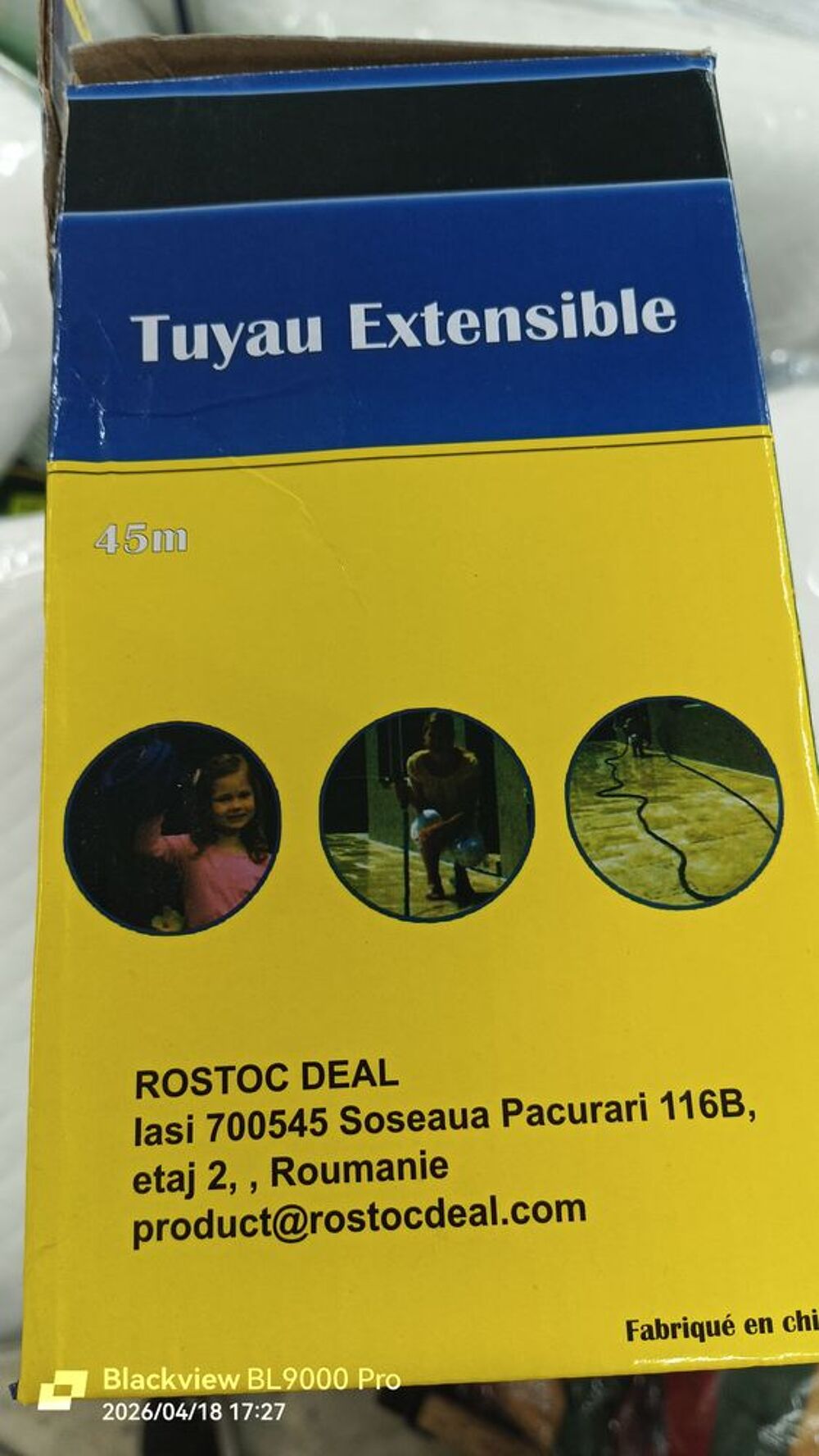 Tuyau extensible vert 45m neuf Jardin