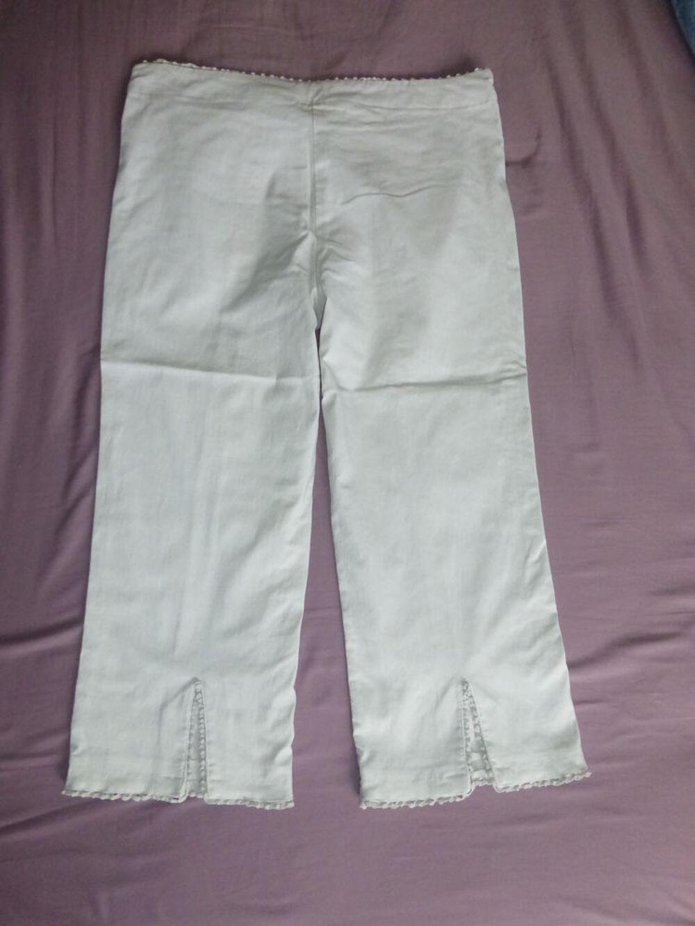 PANTACOURT blanc - 40 Vêtements