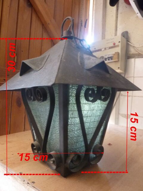 Lanterne fer forg� ancienne 20 Saint-M�dard-en-Jalles (33)