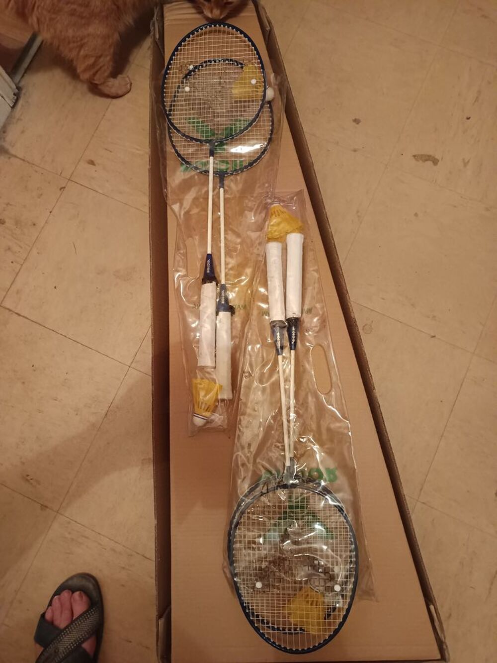 PAIRES DE RAQUETTES BADMINTON Jeux / jouets
