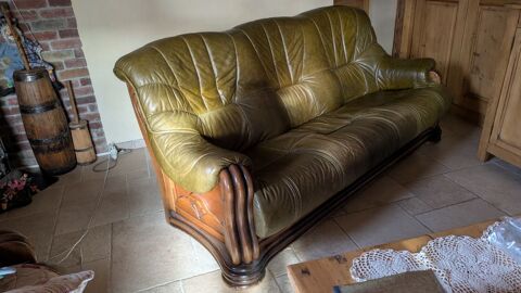 ensemble de 2 canap� en cuir 280 Thyez (74)