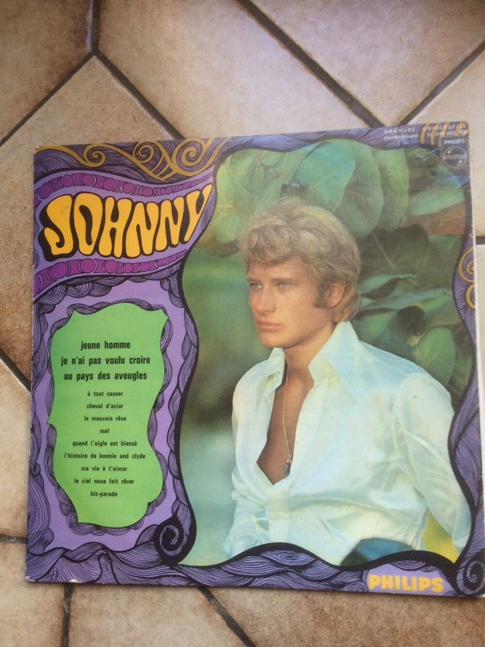 Vinyle 33 tours Johnny Hallyday / biem/ CD et vinyles