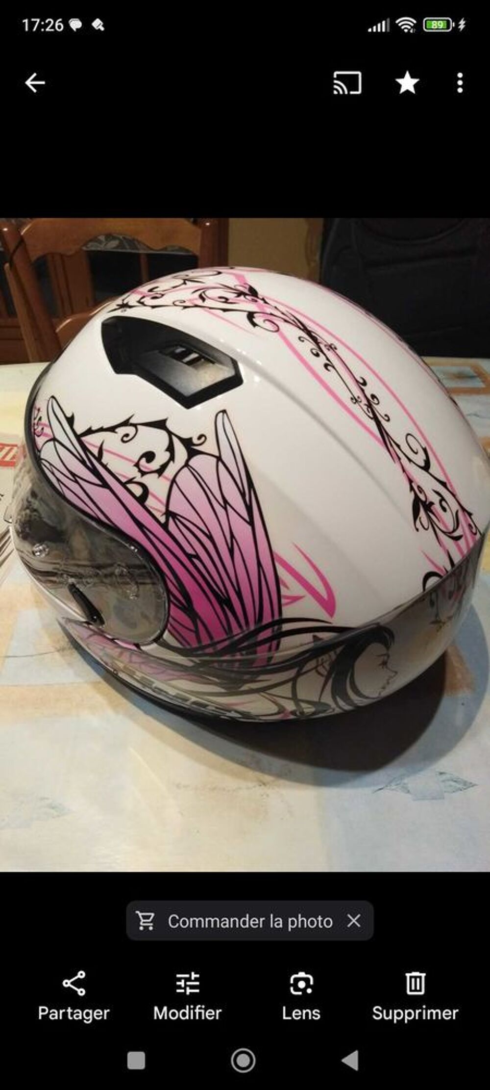 casque remis en main propre pas d envoi 