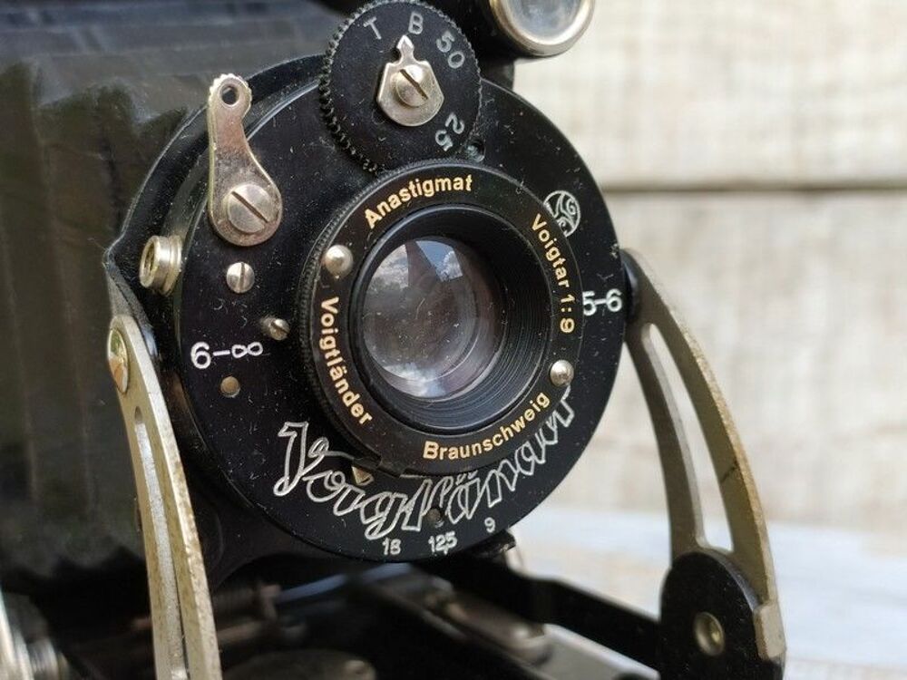 Ancien Appareil Photo Voigtlander Jubilar ca1930
