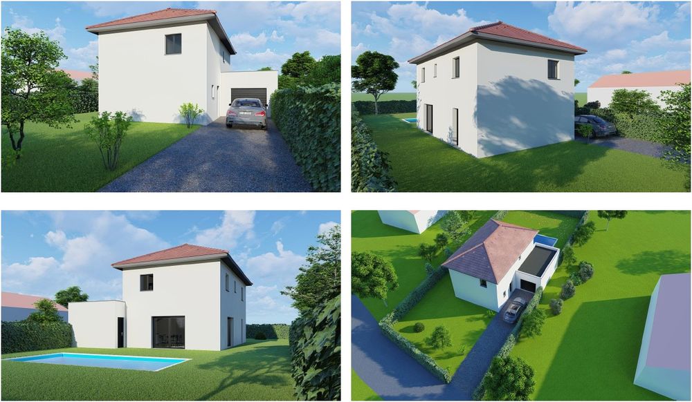 Vente Maison Maison de construction neuve + terrain à Sermerieu Sermérieu