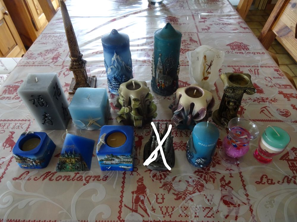 bougies des vacances Décoration
