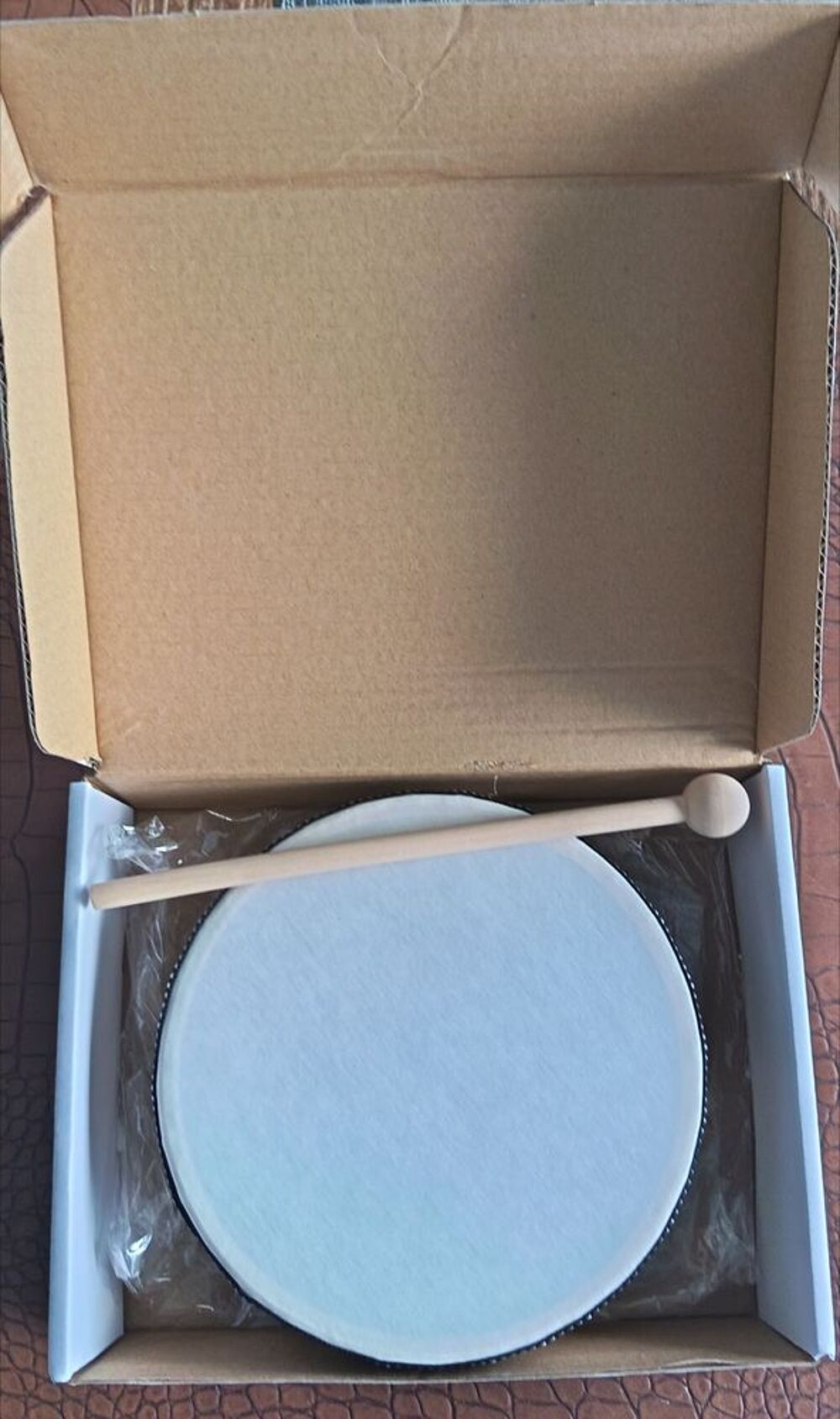Mini sac &agrave; dos ,tambourine,doudou l'ensemble neuf Maroquinerie