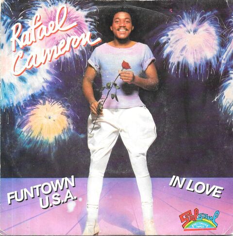 Rafael Cameron : Funtown USA / In Love [Vinyle 45 tours 7 ] Feucherolles (78)