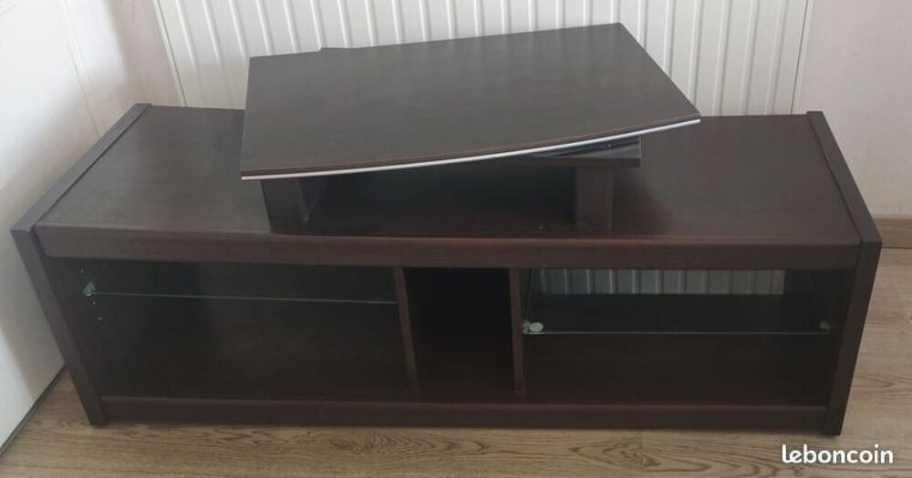 MEUBLE TV pivotant avec rangement ? Tr&egrave;s bon &eacute;tat Meubles