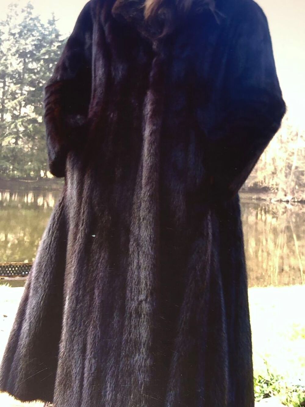 Manteau de vison v&eacute;ritable Vêtements