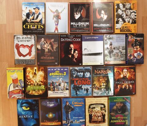 DVD Films � l'unit�. De 2 � 8 euros. 2 Gujan-Mestras (33)