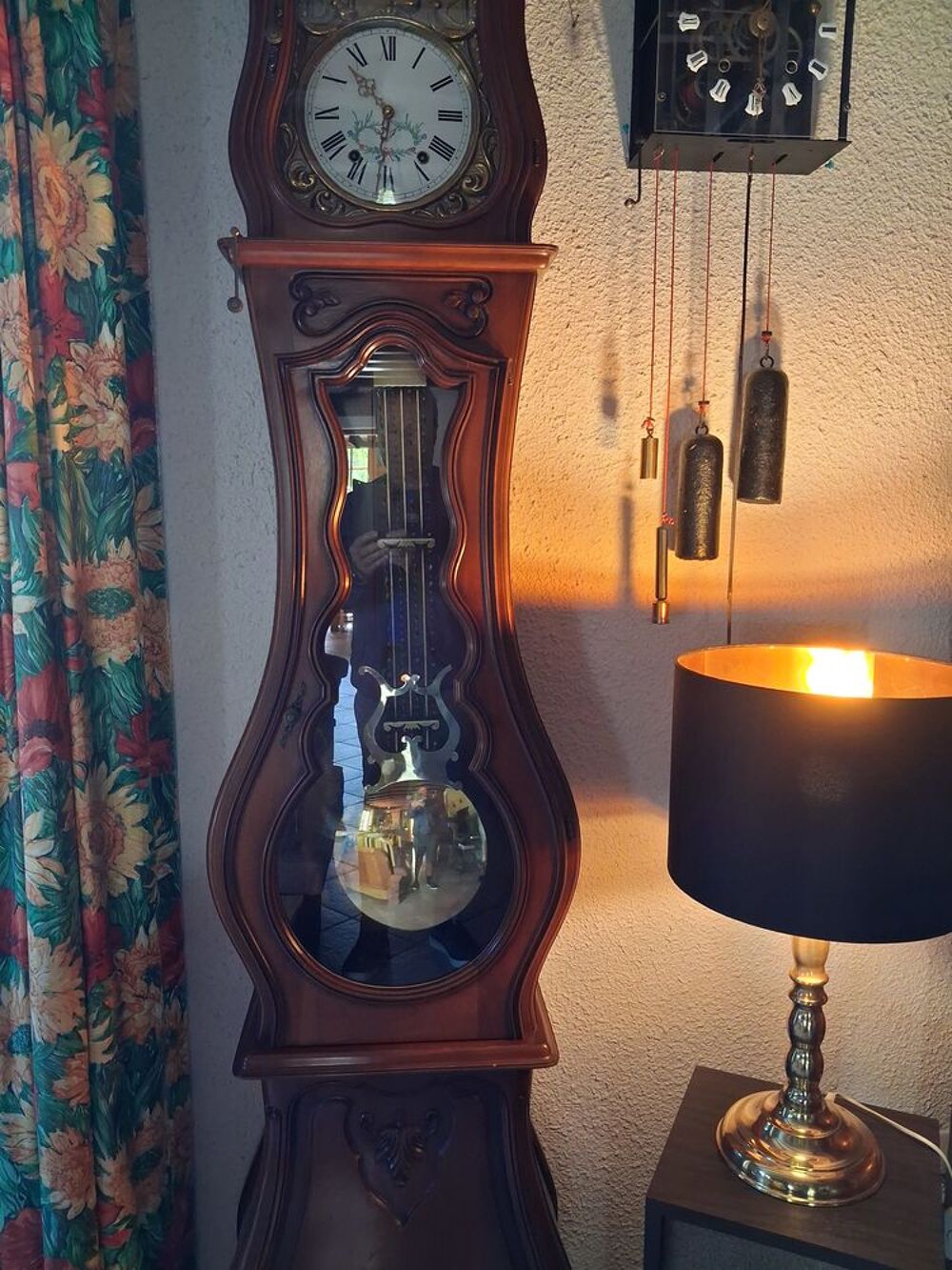 Horloge Comtoise style R&eacute;gence Sup&eacute;rieur Meubles