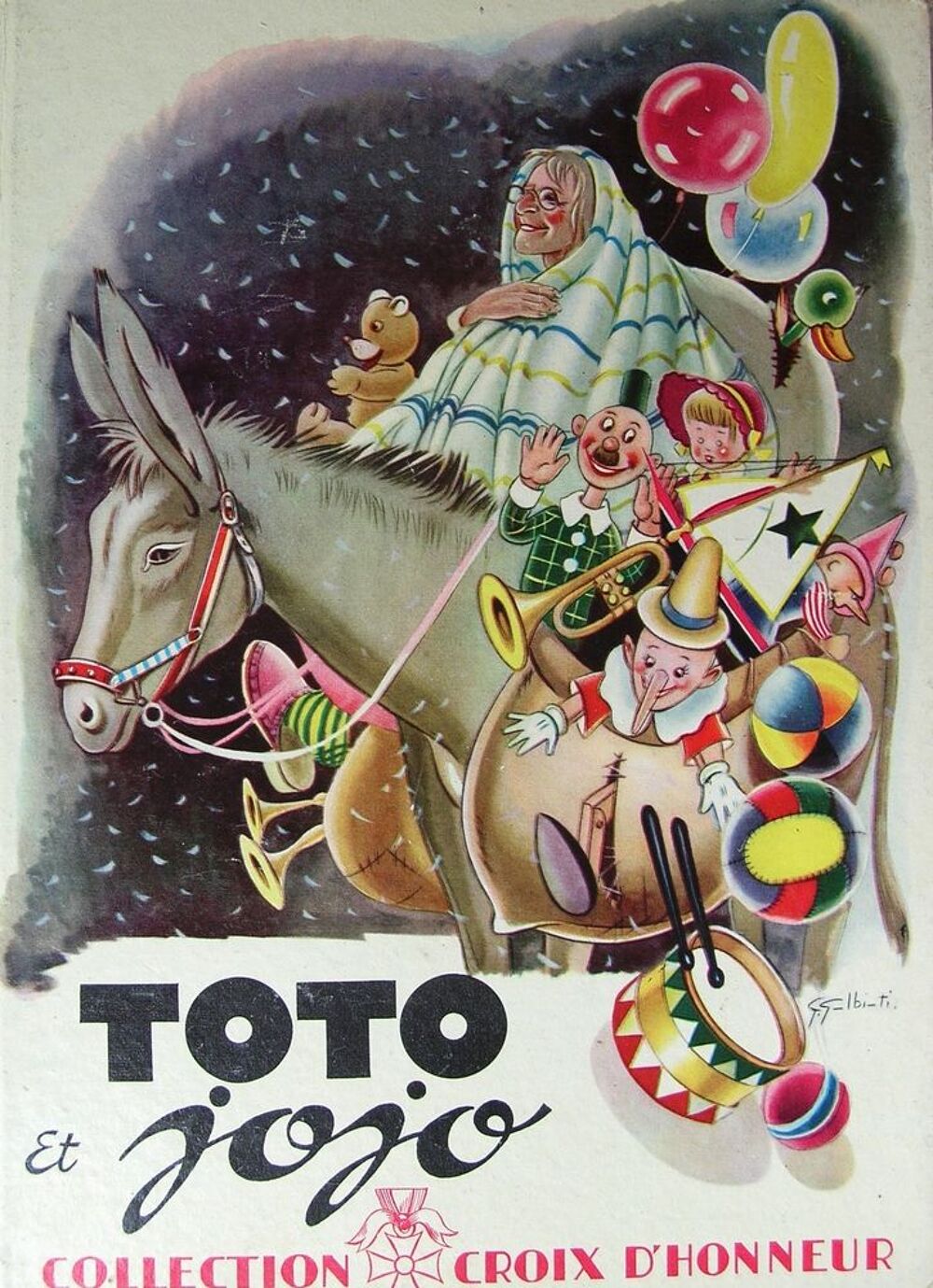 TOTO ET JOJO collection croix d'honneur ann&eacute;es 50 Livres et BD