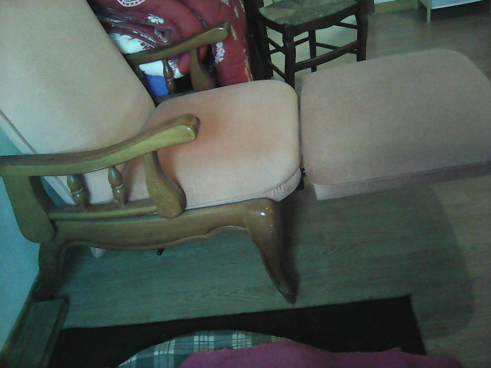 Fauteuil everstyl ancien couleur peche Meubles