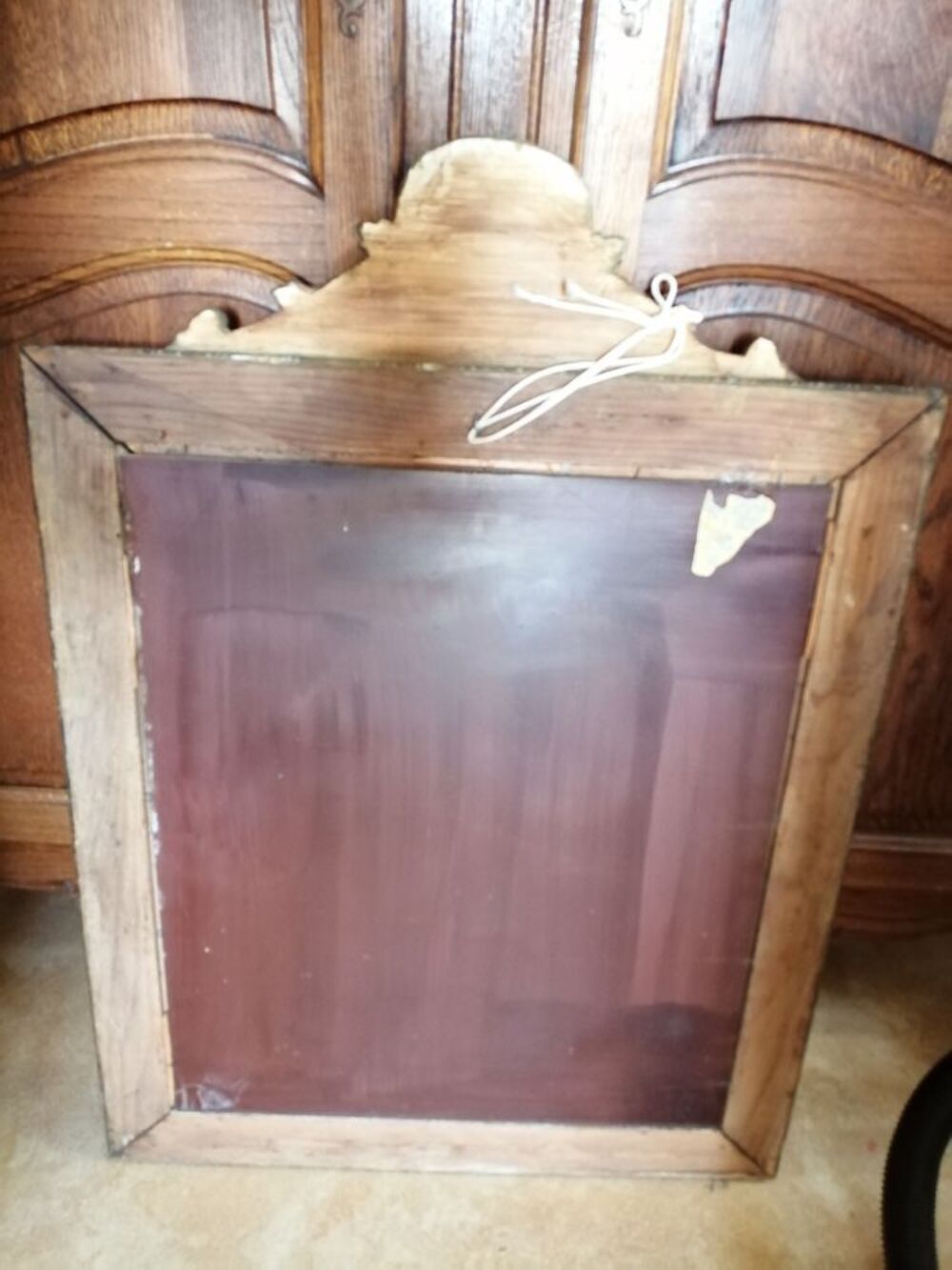 Miroir dor&eacute; Louis XVI Décoration