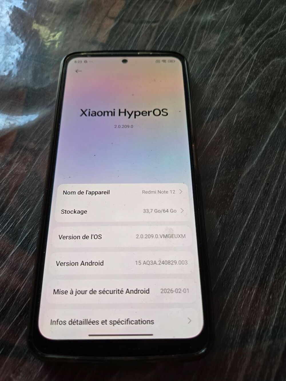 xiaomi note 12 Téléphones et tablettes