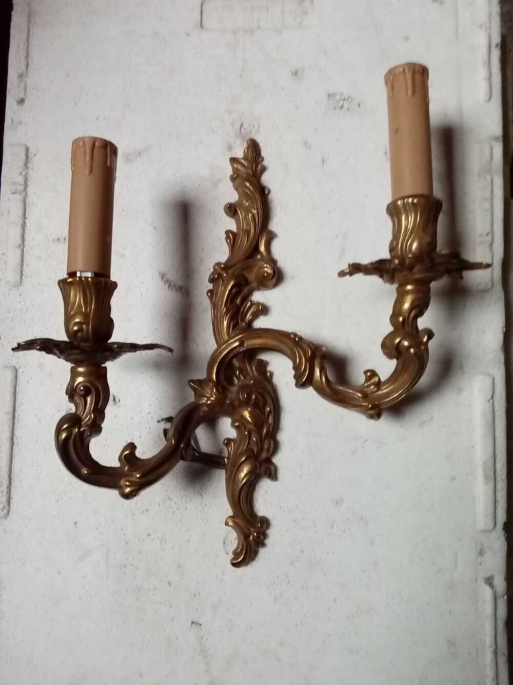 applique de 2 lampes Décoration