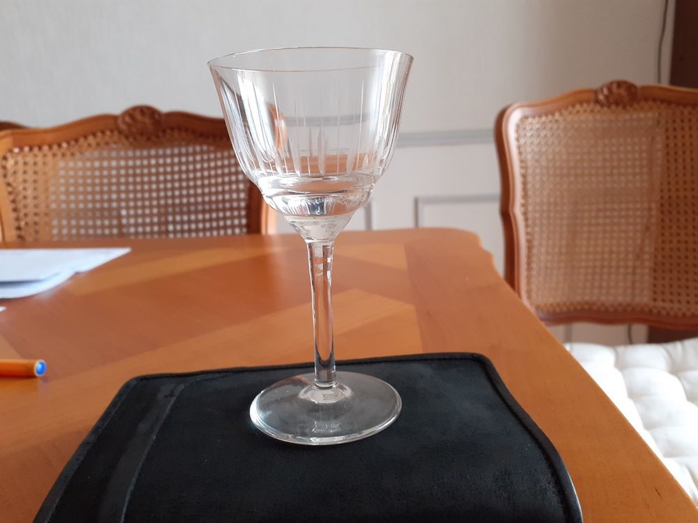6 VERRES Cristal fin Bricolage