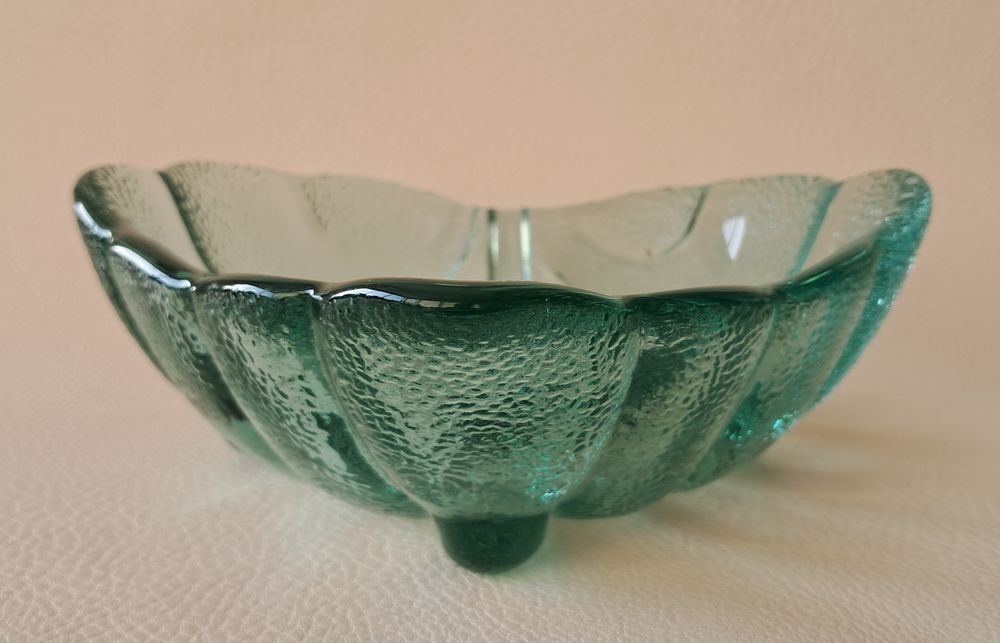 ramasse monnaie coupelle vide poche en verre &eacute;pais Décoration