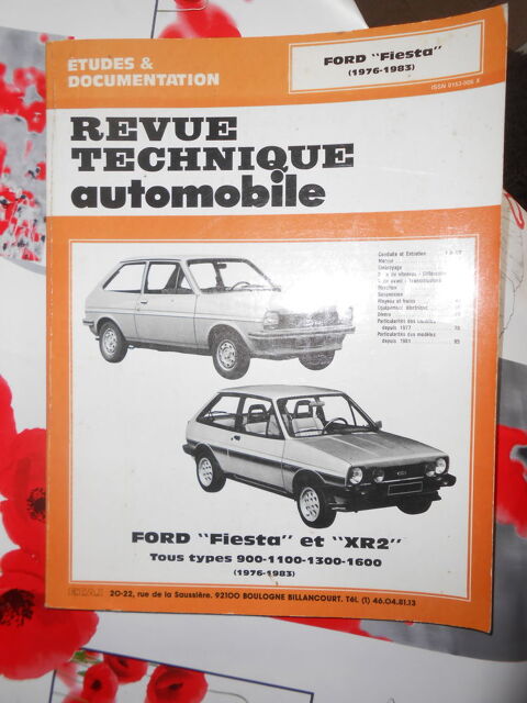 REVUE TECHNIQUE (REFERENCE N° 148) 10 Vendôme (41)