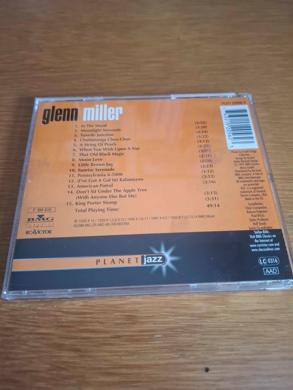 CD Glenn Miller CD et vinyles