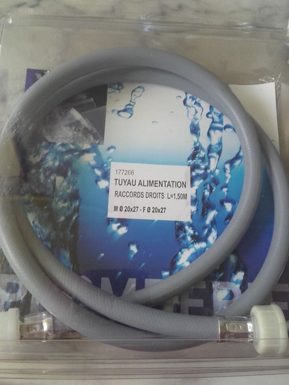 Tuyau de raccordement machine &agrave; laver Electroménager