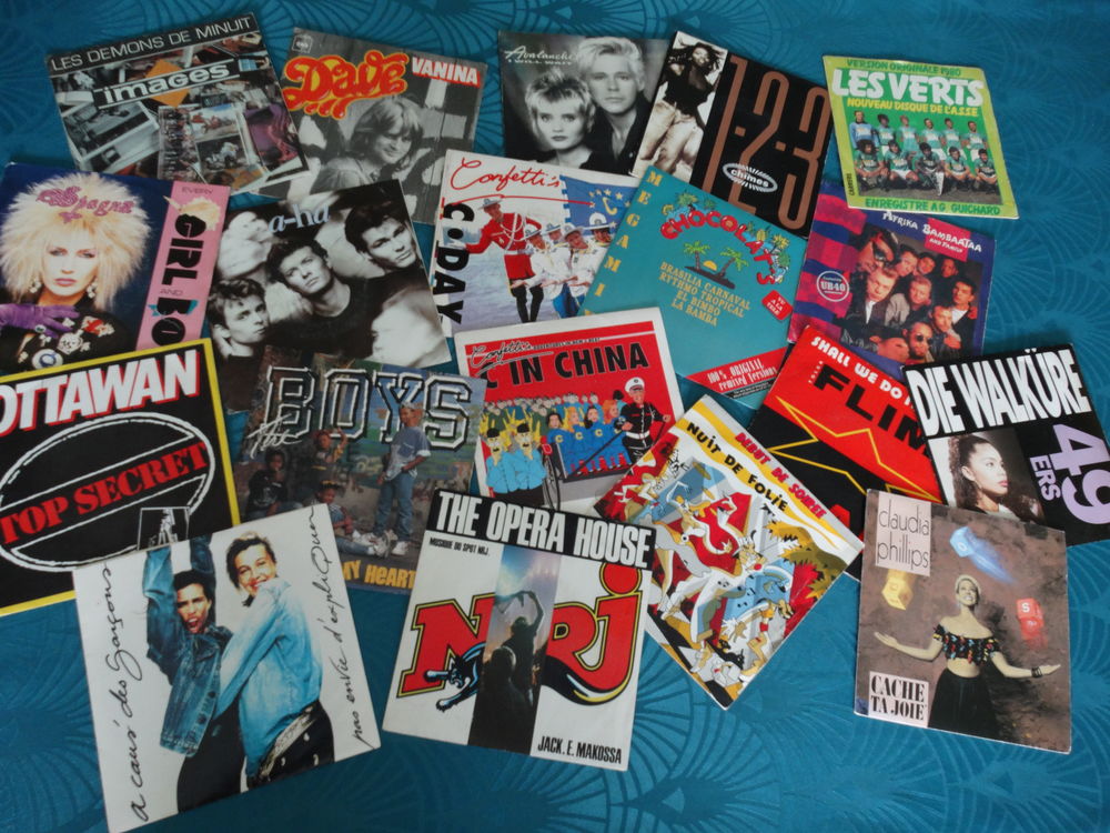 Vinyls 45 tours CD et vinyles