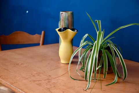 Table bistrot ou de ferme en bois massif cuisine vintage 540 Wintzenheim (68)