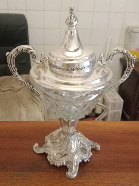 Drageoir/confiturier bronze argent Louis xv 50 Nice (06)