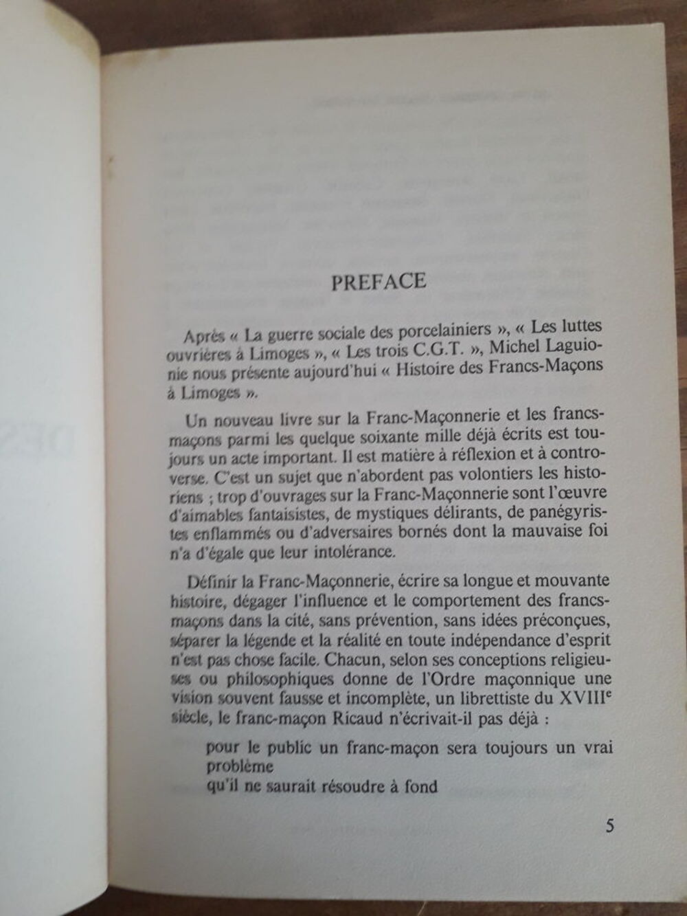 Histoire des Francs-Ma&ccedil;ons &agrave; Limoges Livres et BD