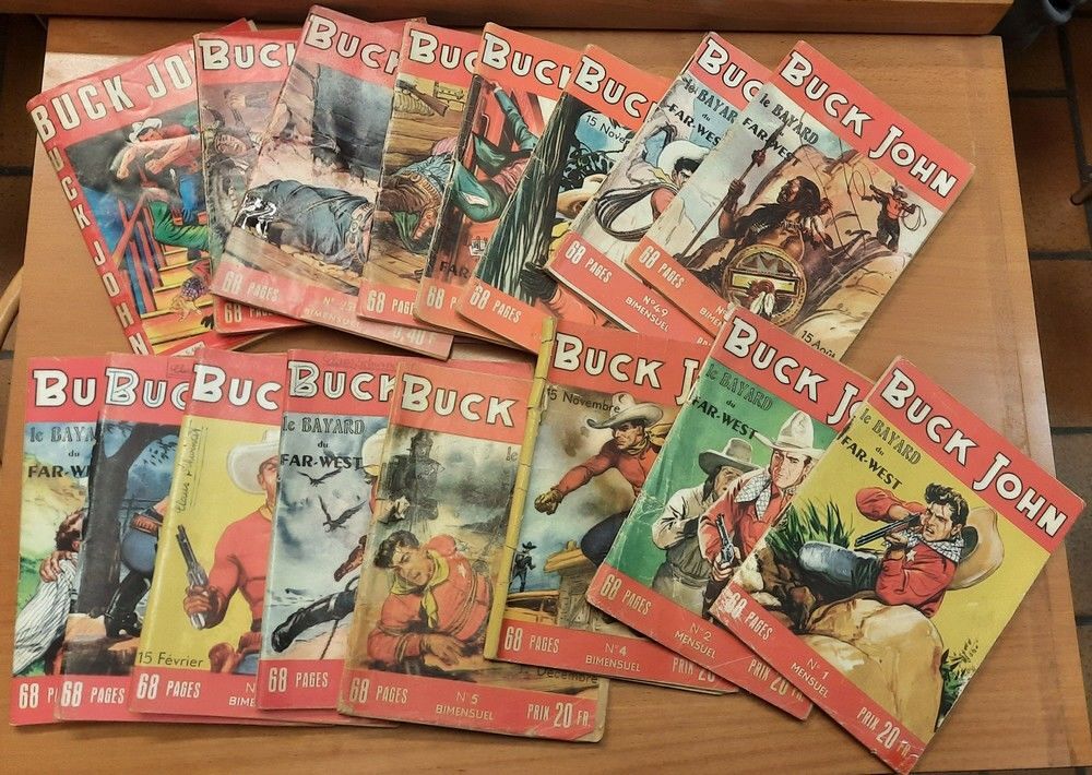 Buck John Livres et BD