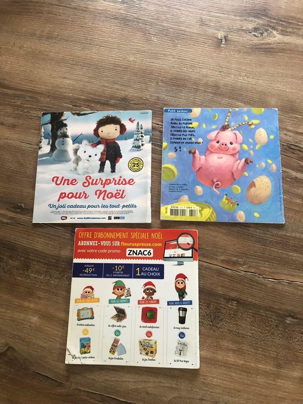 Lot de 3 livres enfant " Abricot " Livres et BD