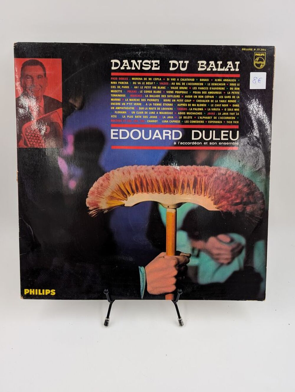 Vinyle 33 tours Danse du Balai : Edouard Duleu &agrave; l'Accord&eacute;on CD et vinyles