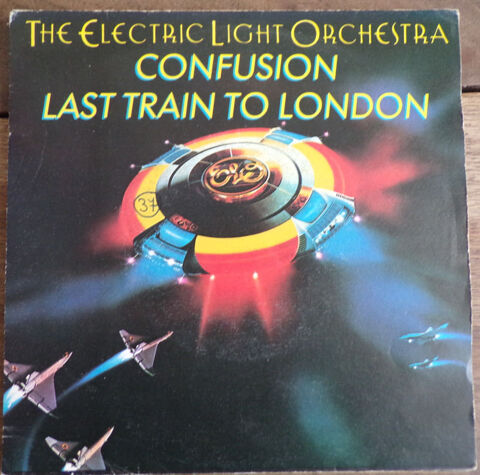 The electric light orchestra confusion last train vinyle  8 Laval (53)