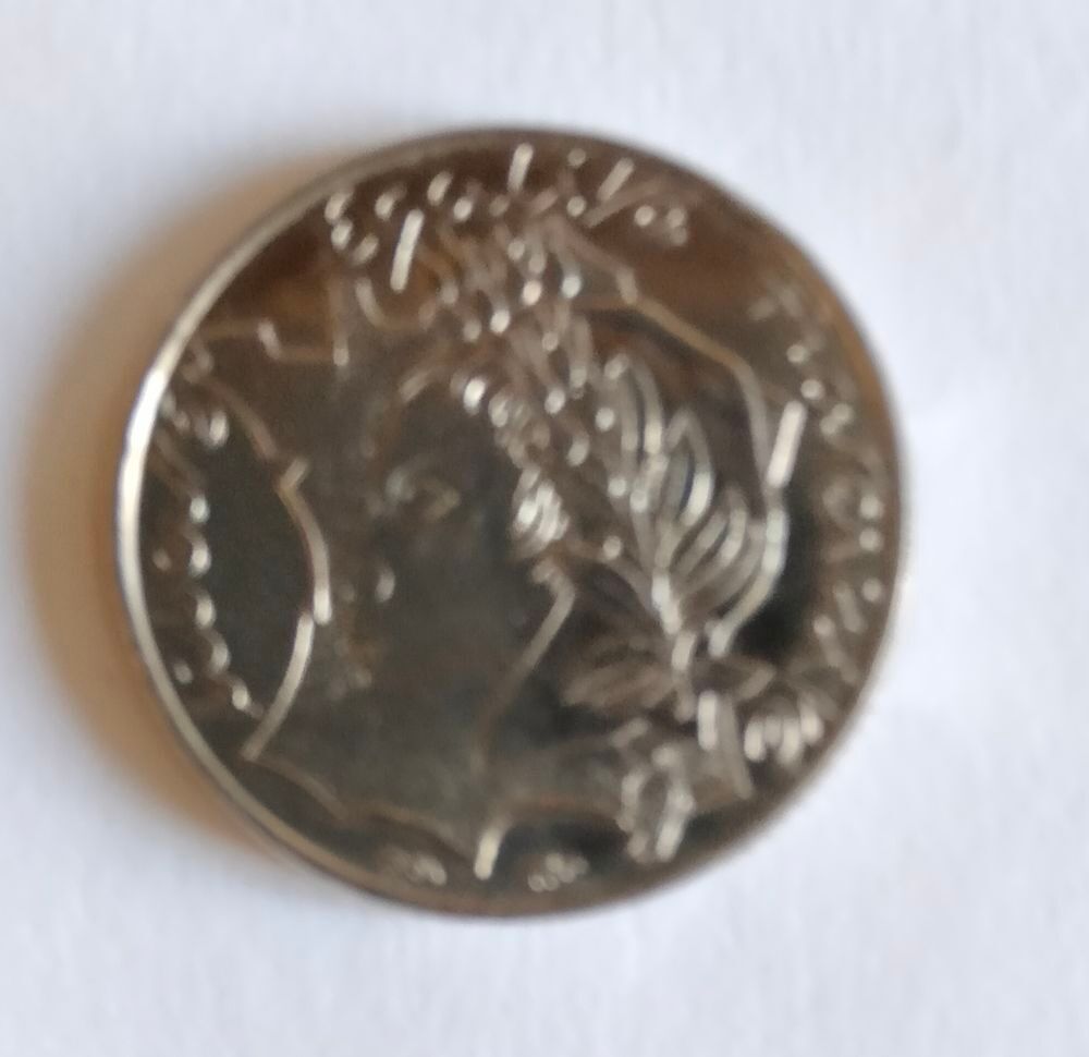 Pi&egrave;ce de 10 francs 1986. 