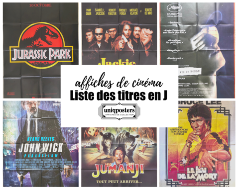 Affiches originales de cin�ma : Films en J (partie 1) 0 Montpellier (34)