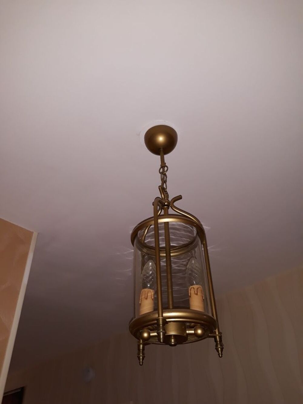 lanterne en laiton. Décoration