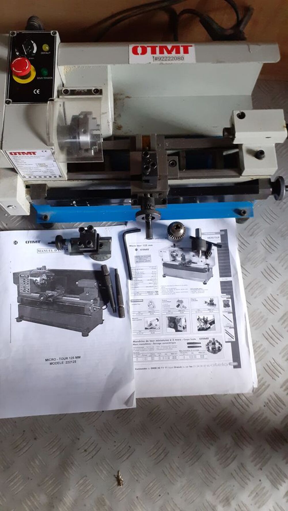 micro tour 125 mm Bricolage