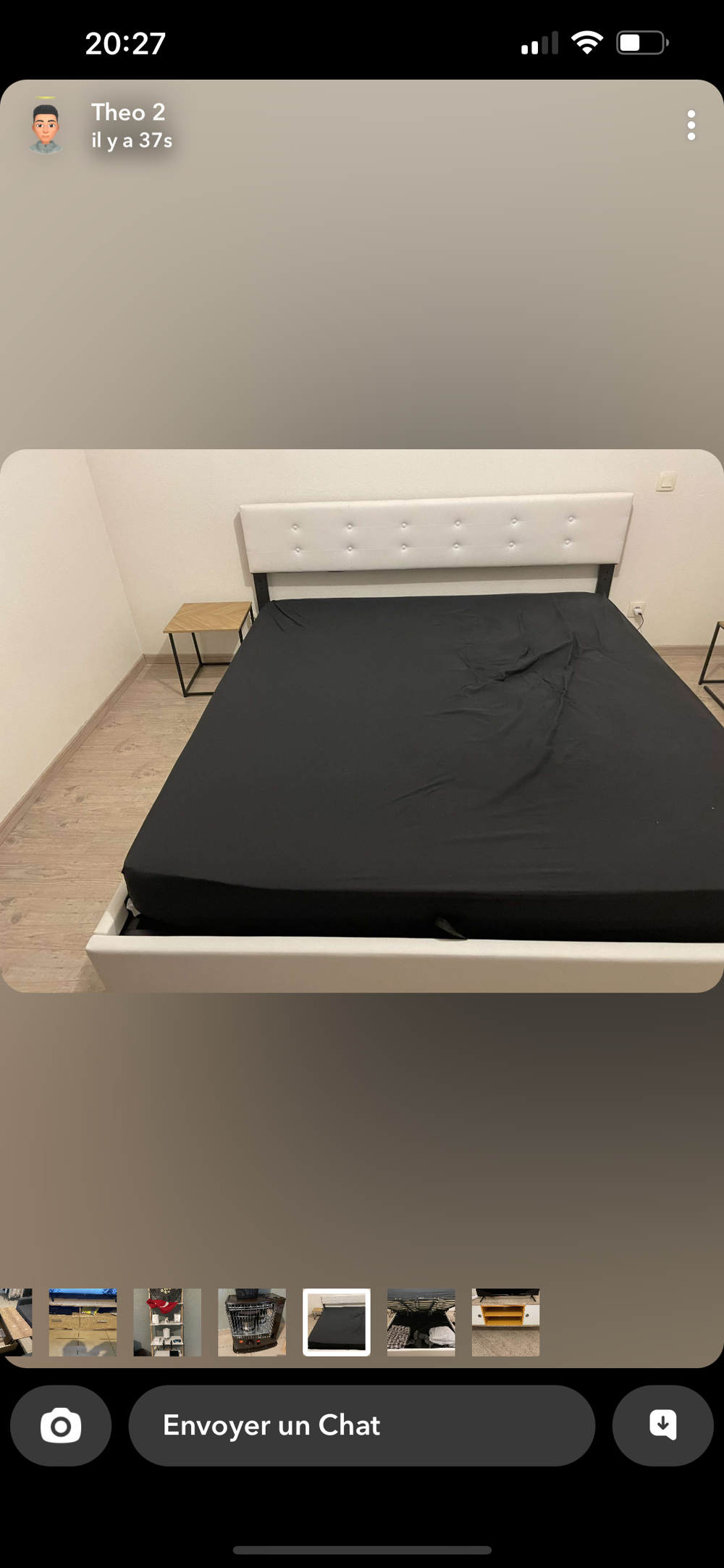 Lit avec coffre et matelas Meubles